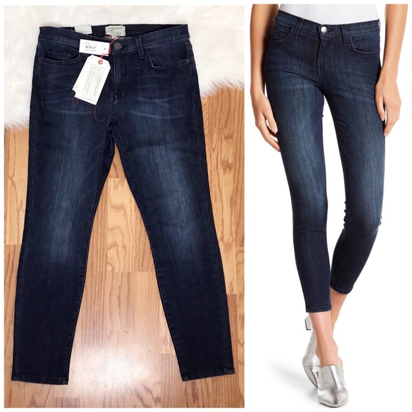 Current/Elliott Denim - NWT CURRENT/ELLIOTT 30 Stiletto Crop Dark Jeans